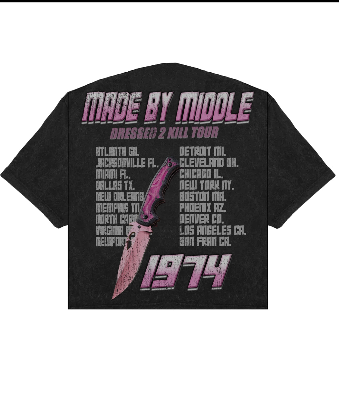 DRESSED 2 KILL (BLK) SOLD OUT